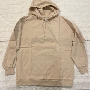 Aritzia TNA Beige Hoodie size 1